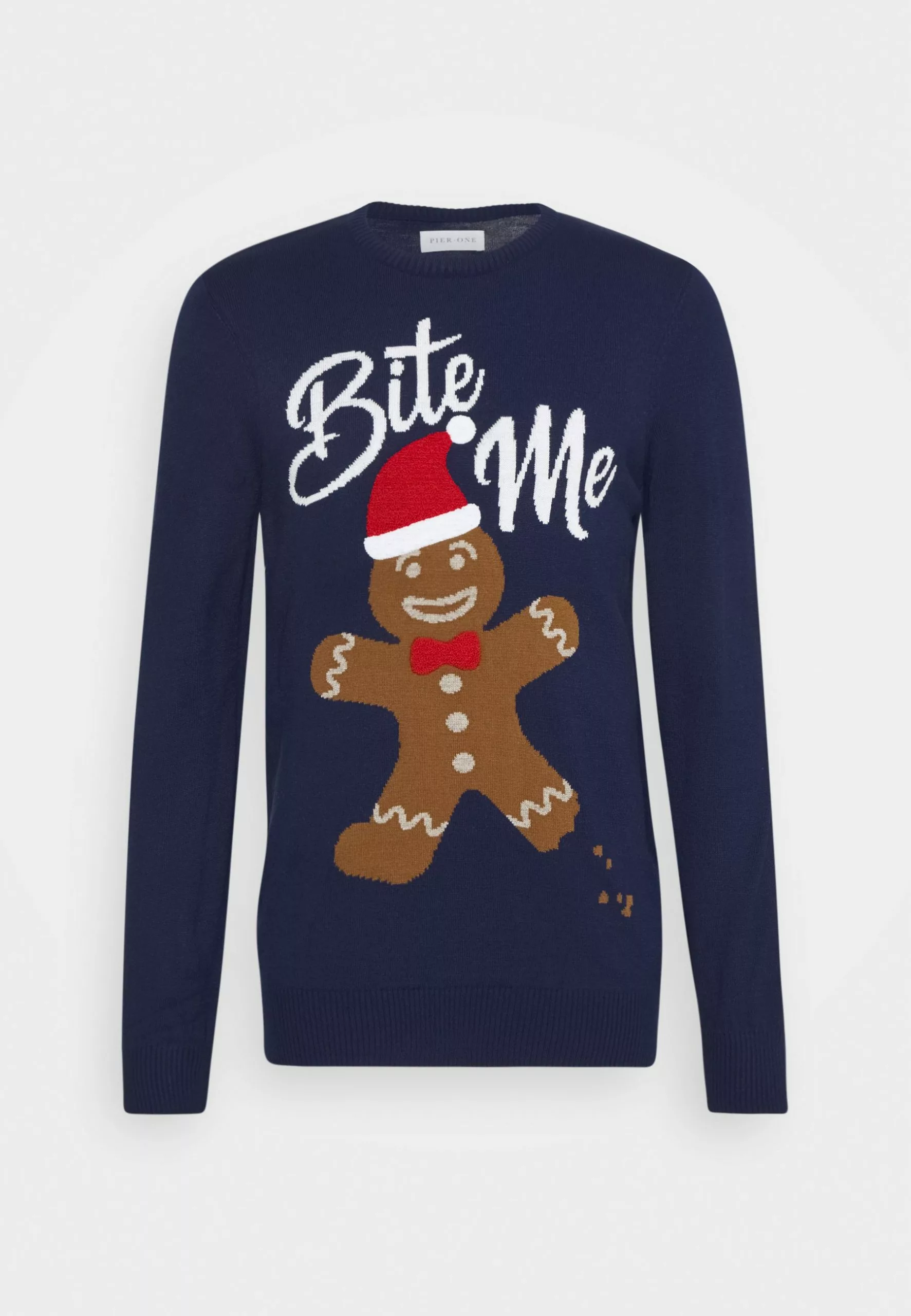 Pier One Strikkegenser - Dark Blue - Bilde 4