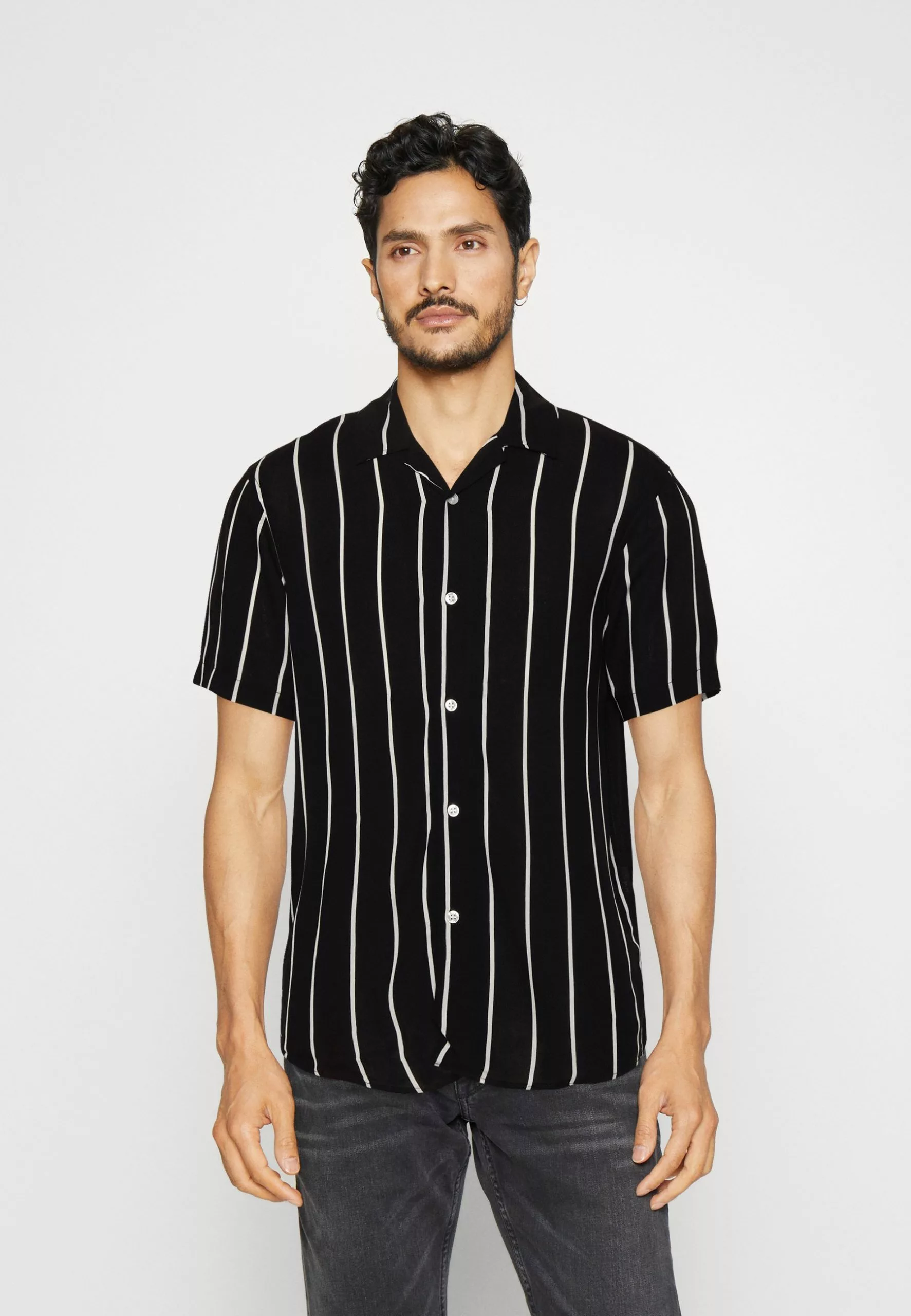 Pier One 2 Pack - Skjorte - Olive/Black - Bilde 4