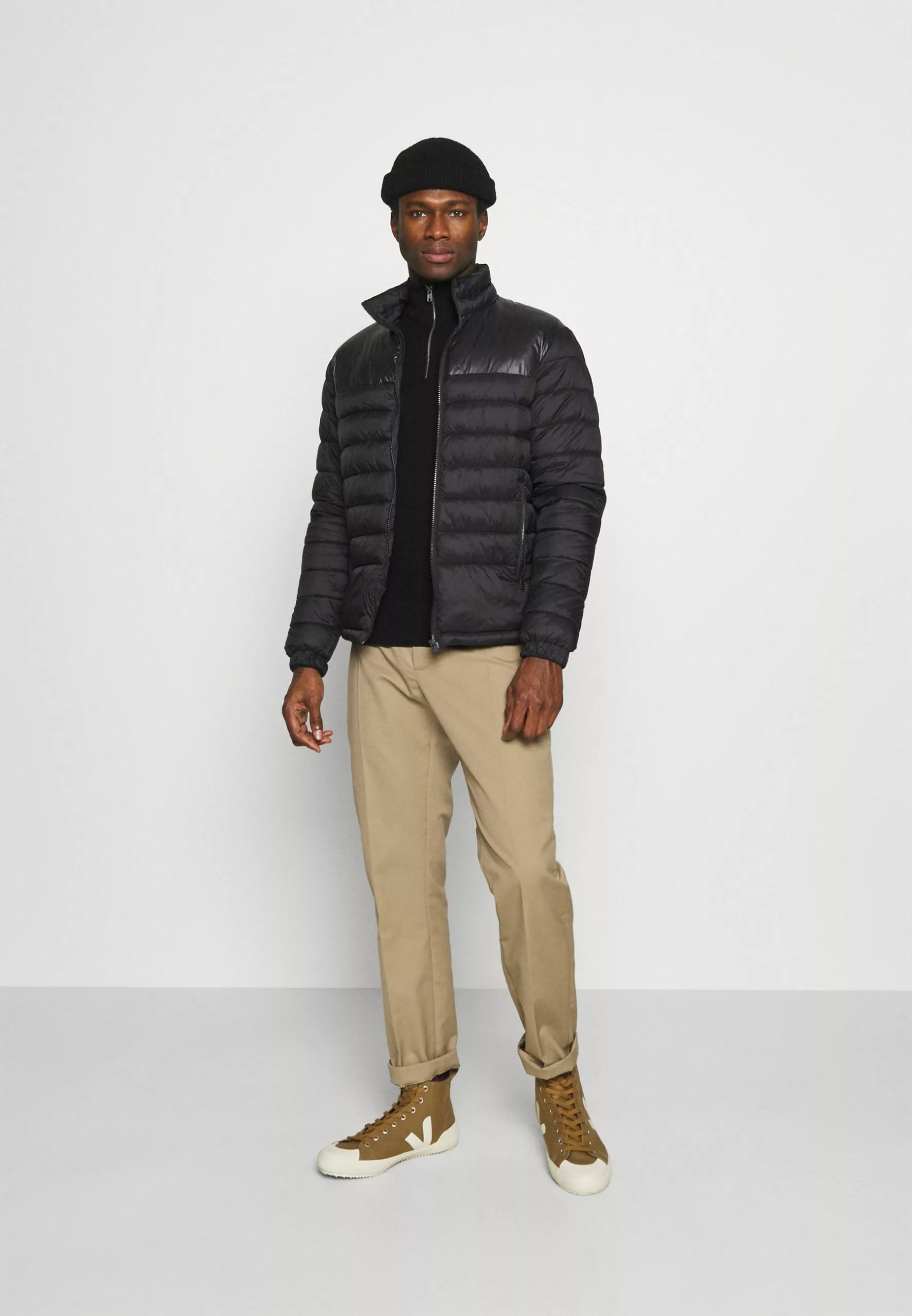 Pier One Strikkegenser - Black - Bilde 2