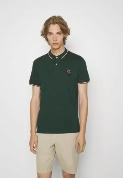 Pier One Poloskjorter - Dark Green