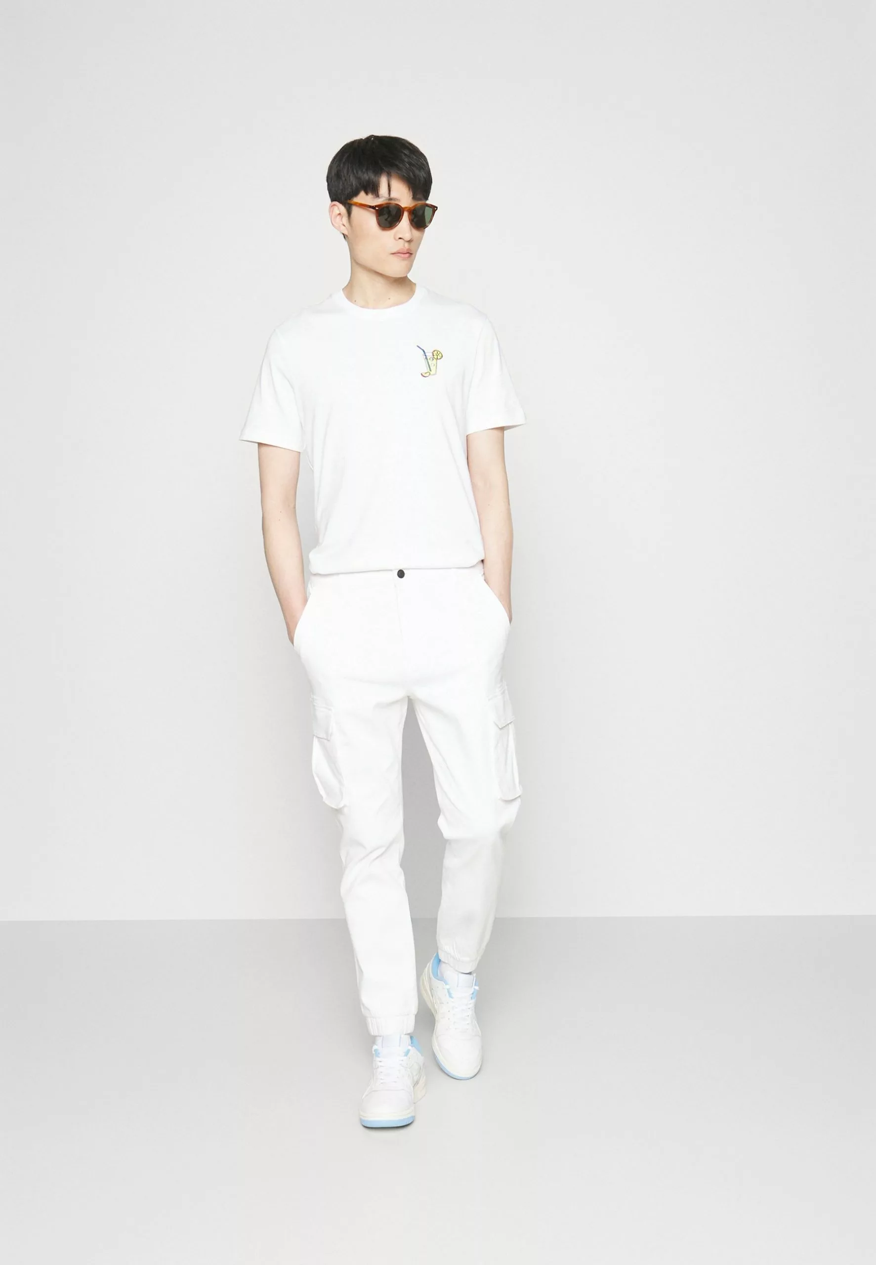 Pier One Cocktail Tee- T-Shirts Med Print - White - Bilde 2