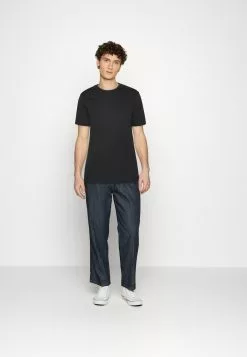 Pier One 5 Pack - T-Shirts - White/Off-White/Light Grey/Beige/Black