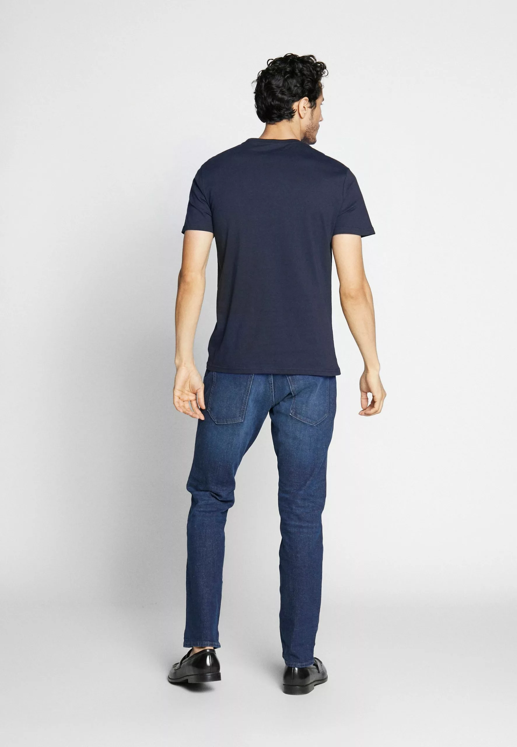 Pier One 4 Pack - T-Shirts - Black/White/Blue - Bilde 3