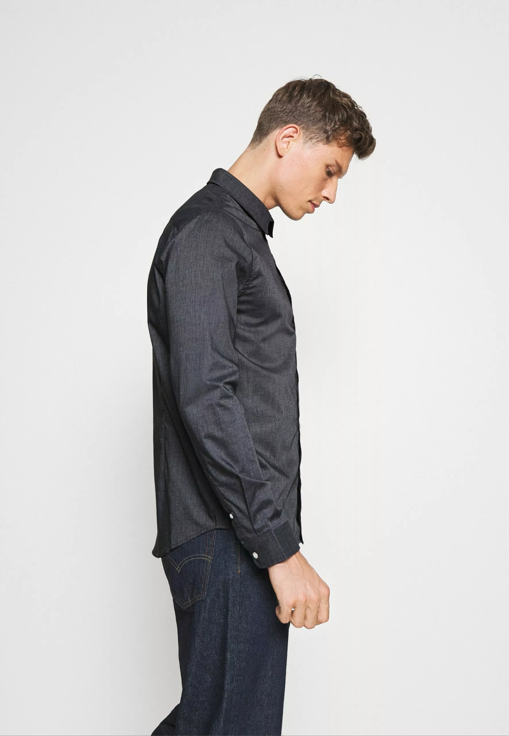 Pier One Skjorte -Blue Grey - Bilde 5