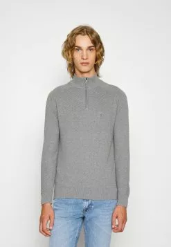 Pier One Strikkegenser - Mottled Grey