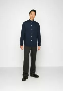 Pier One 3 Pack - Finskjorte - White/Light Blue/Dark Blue