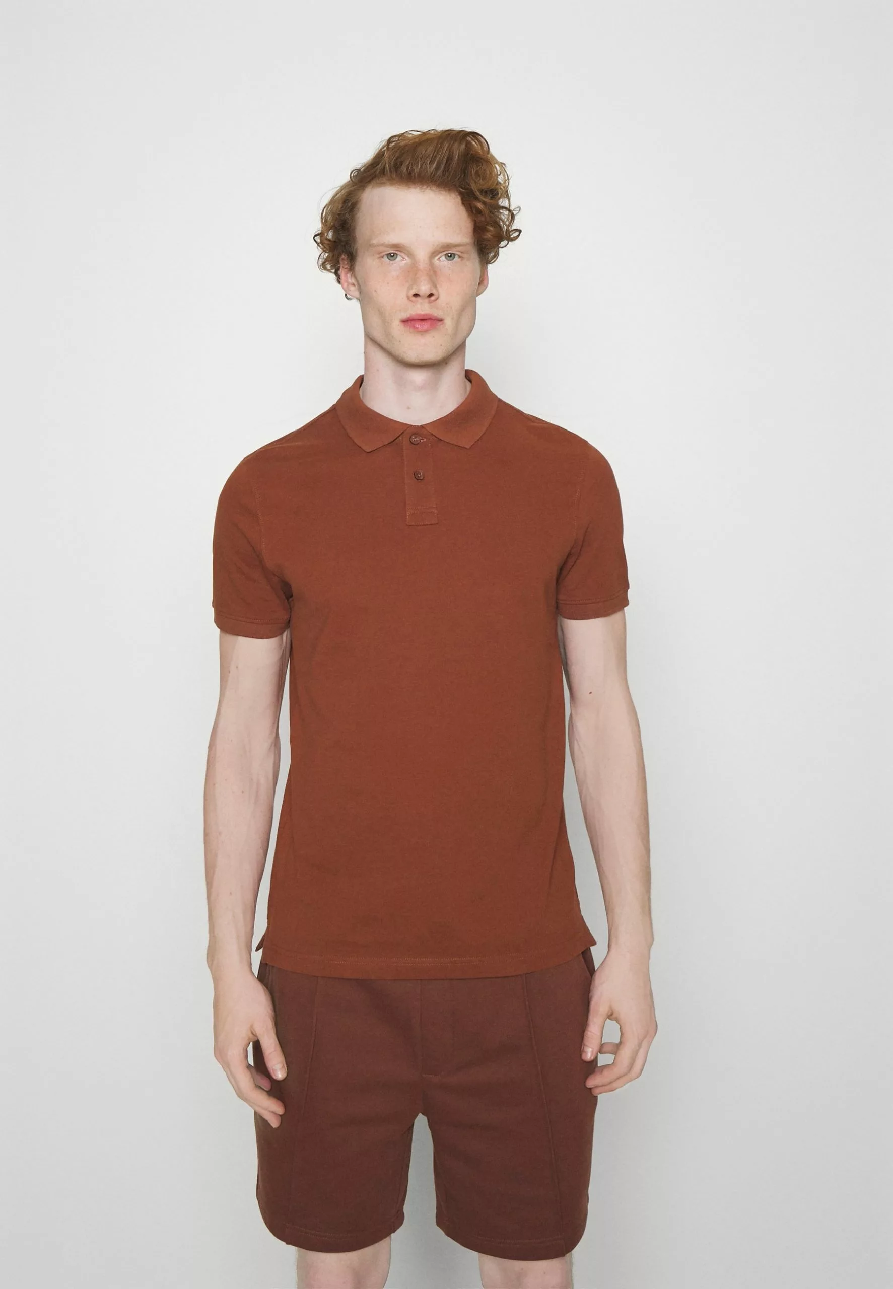 Pier One 3 Pack - Poloskjorter - Dark Blue/Brown/Beige - Bilde 4