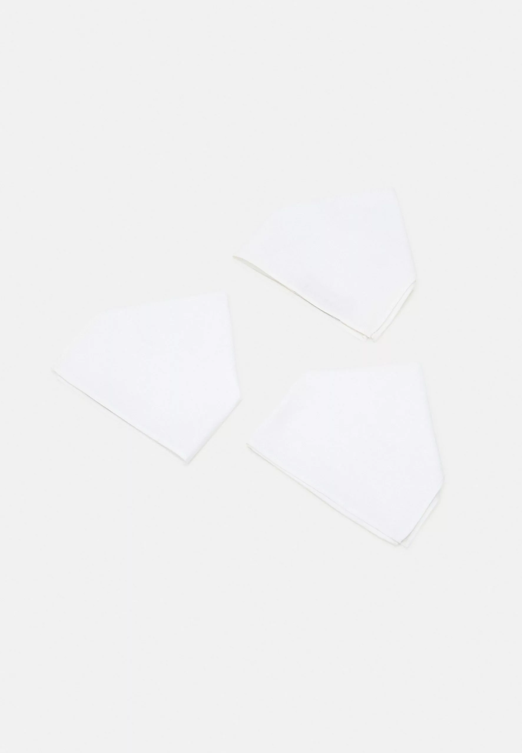 Pier One Cotton 3 Pack - Lommetørkle - White