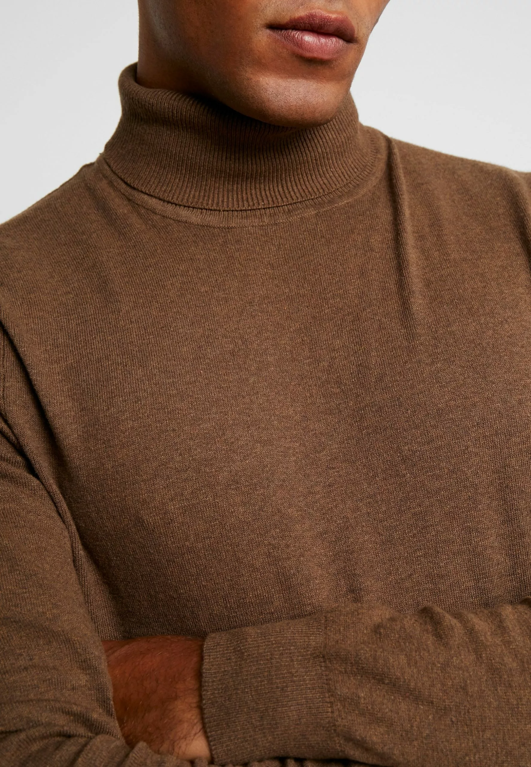 Pier One Strikkegenser - Mottled Brown - Bilde 6