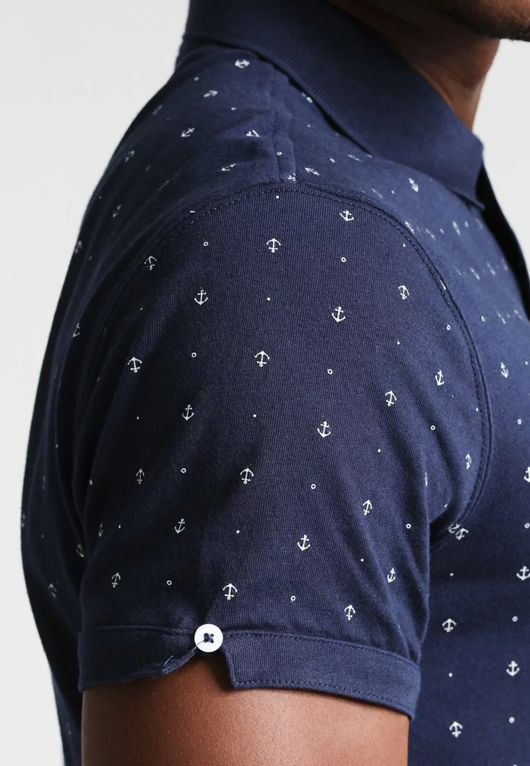 Pier One Poloskjorter - Dark Blue - Bilde 5