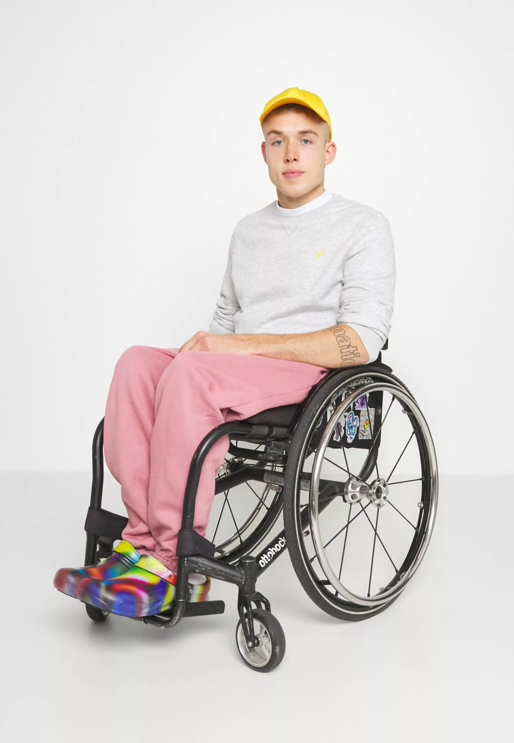 Pier One Sweatshirt - Mottled Light Grey - Bilde 5