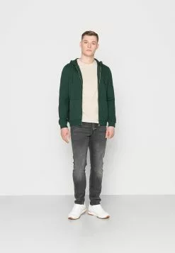 Pier One 5 Pack - T-Shirts - White/Green/Bordeaux/Black/Beige