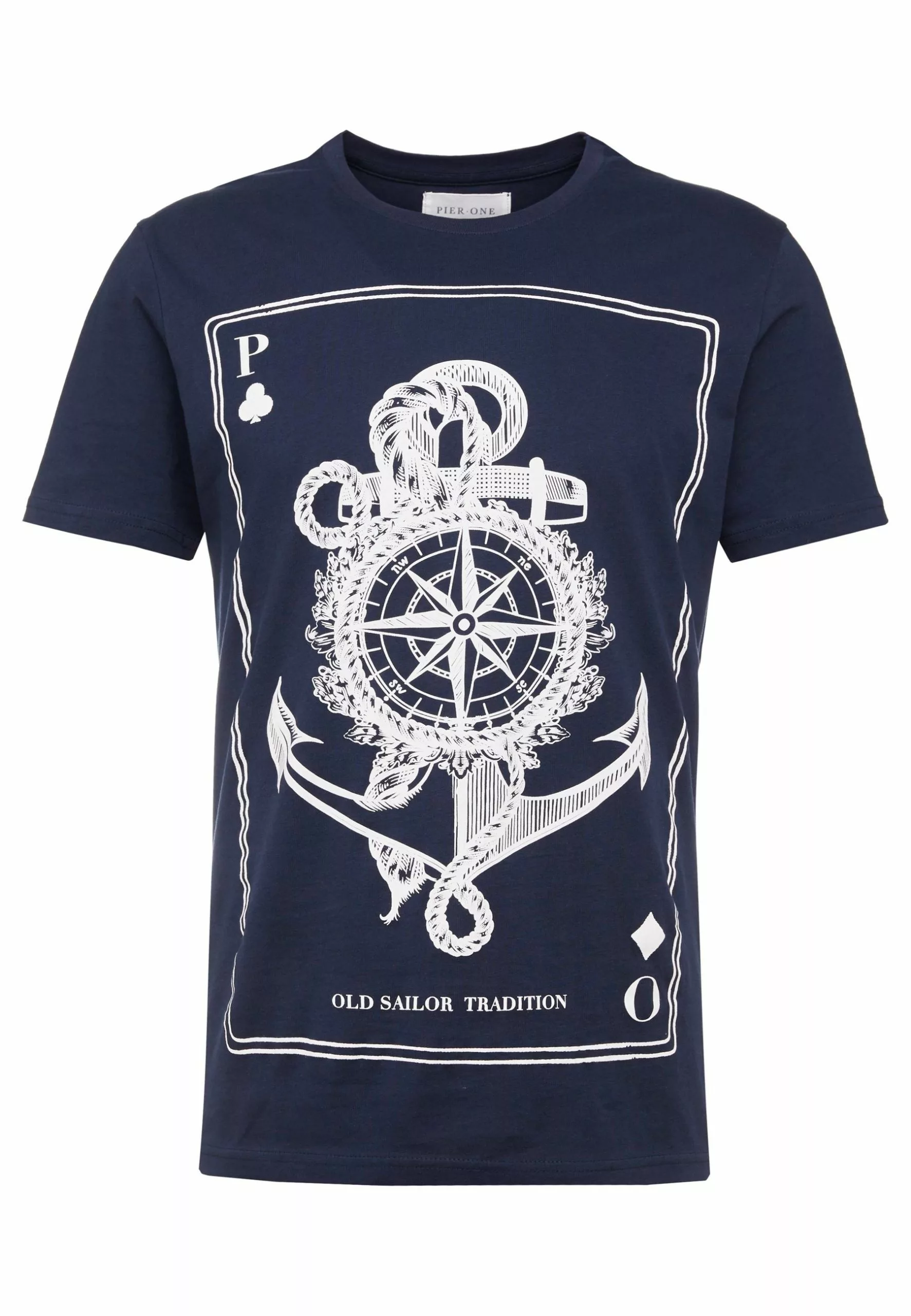 Pier One T-Shirts Med Print - Dark Blue - Bilde 4