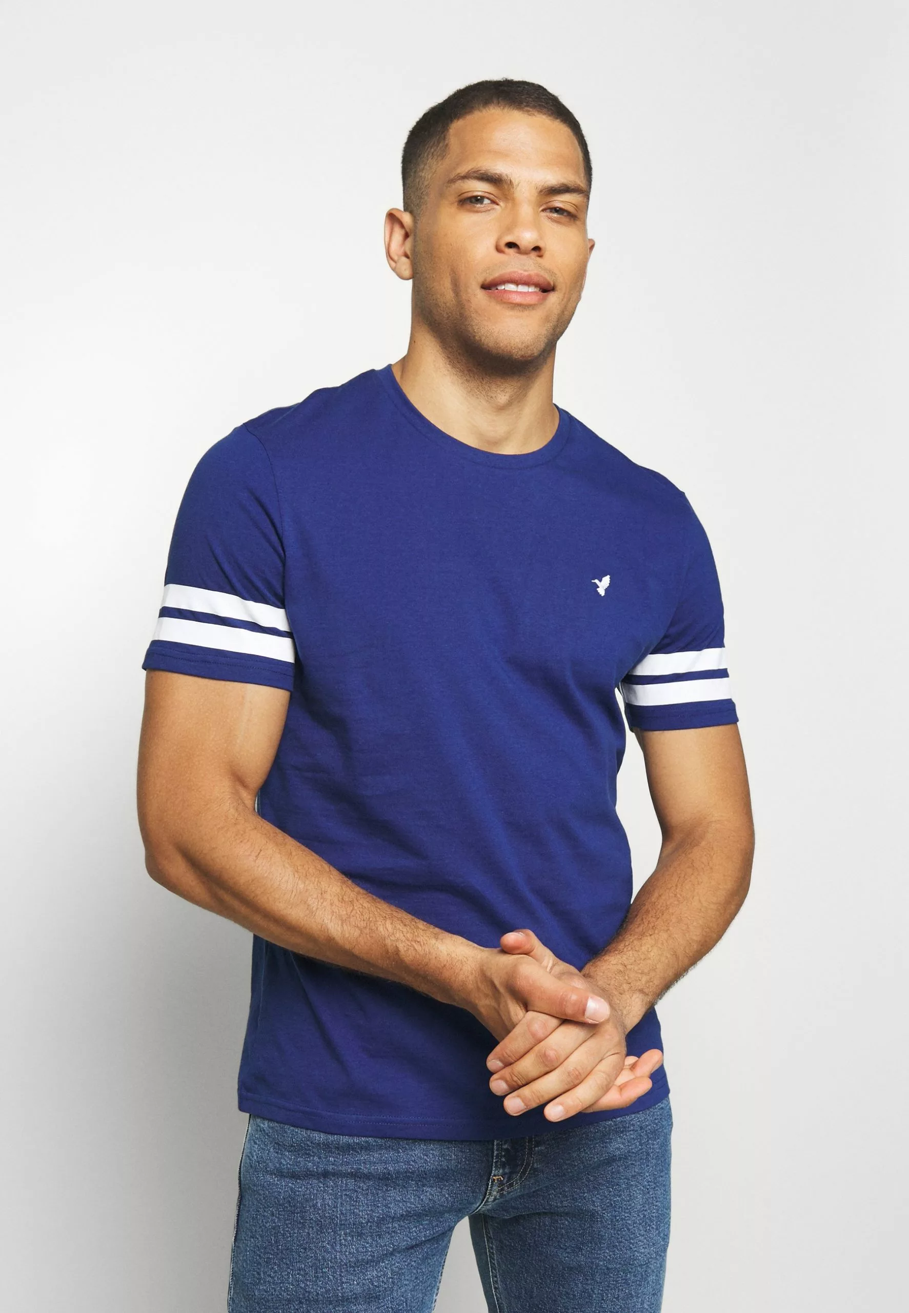 Pier One T-Shirts Med Print - Blue