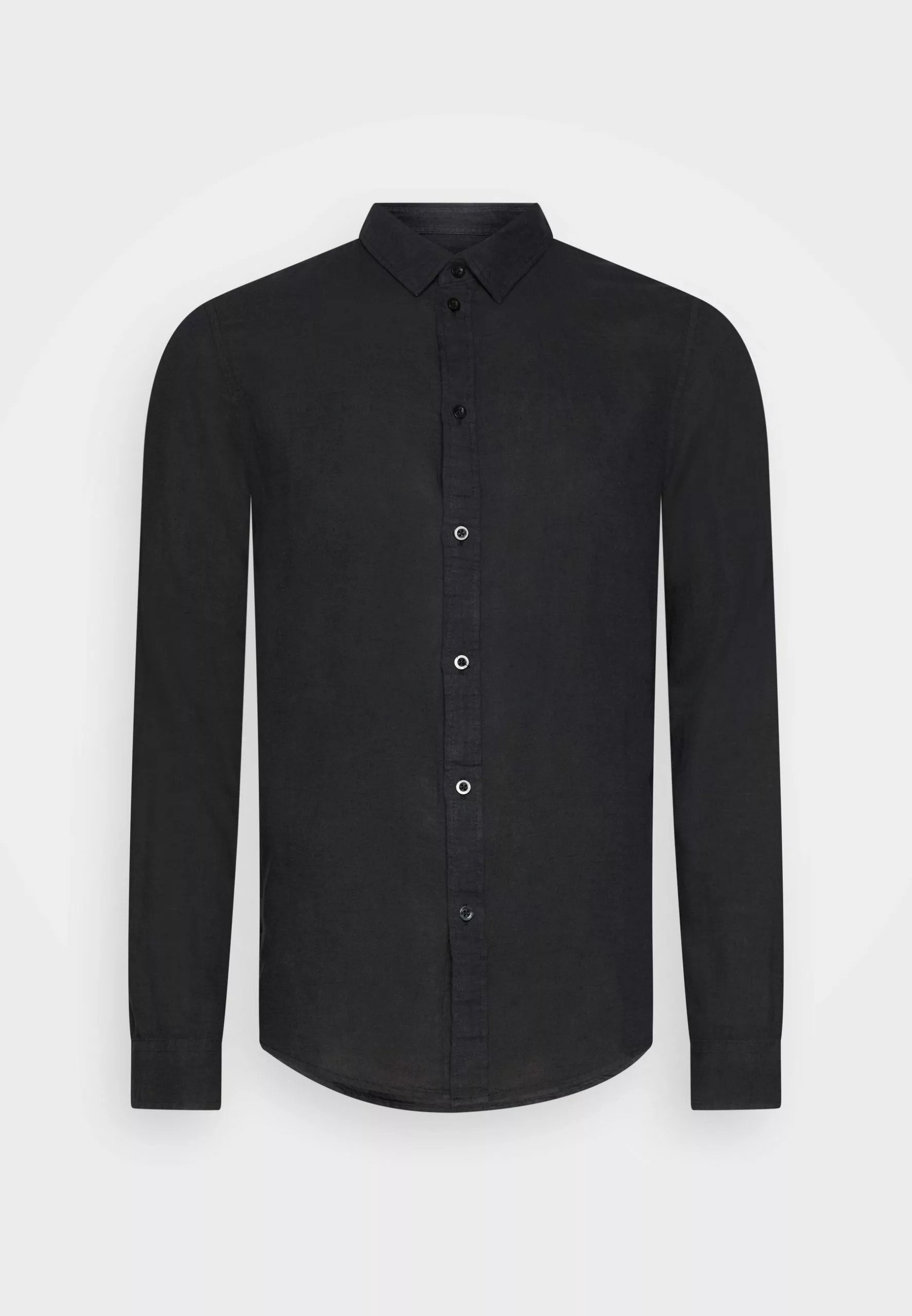 Pier One Linen Mix 2 Pack - Skjorte - Black/Olive - Bilde 2