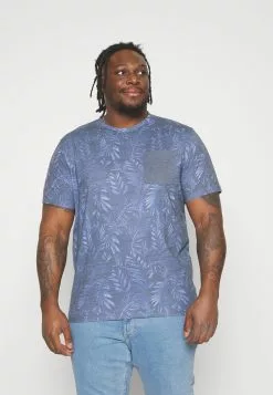 Pier One T-Shirts Med Print - Dark Blue
