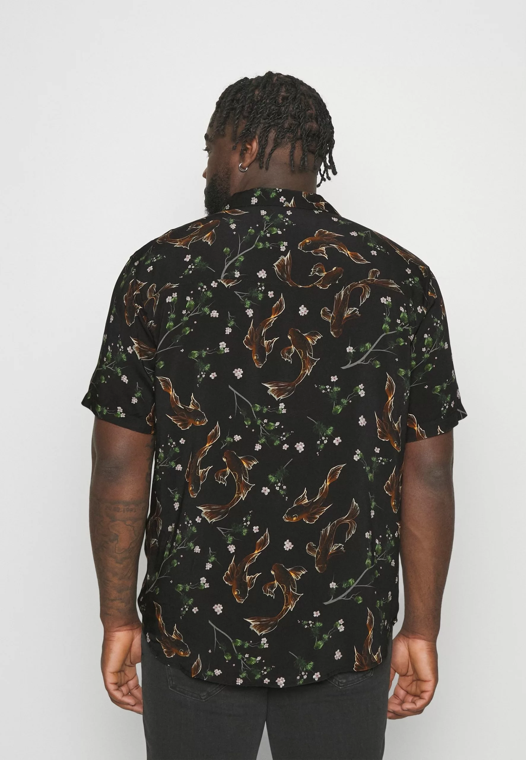 Pier One Asian Print Resort - Skjorte -Black - Bilde 3