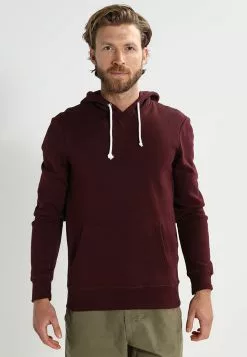 Pier One Hoodie - Bordeaux Melange