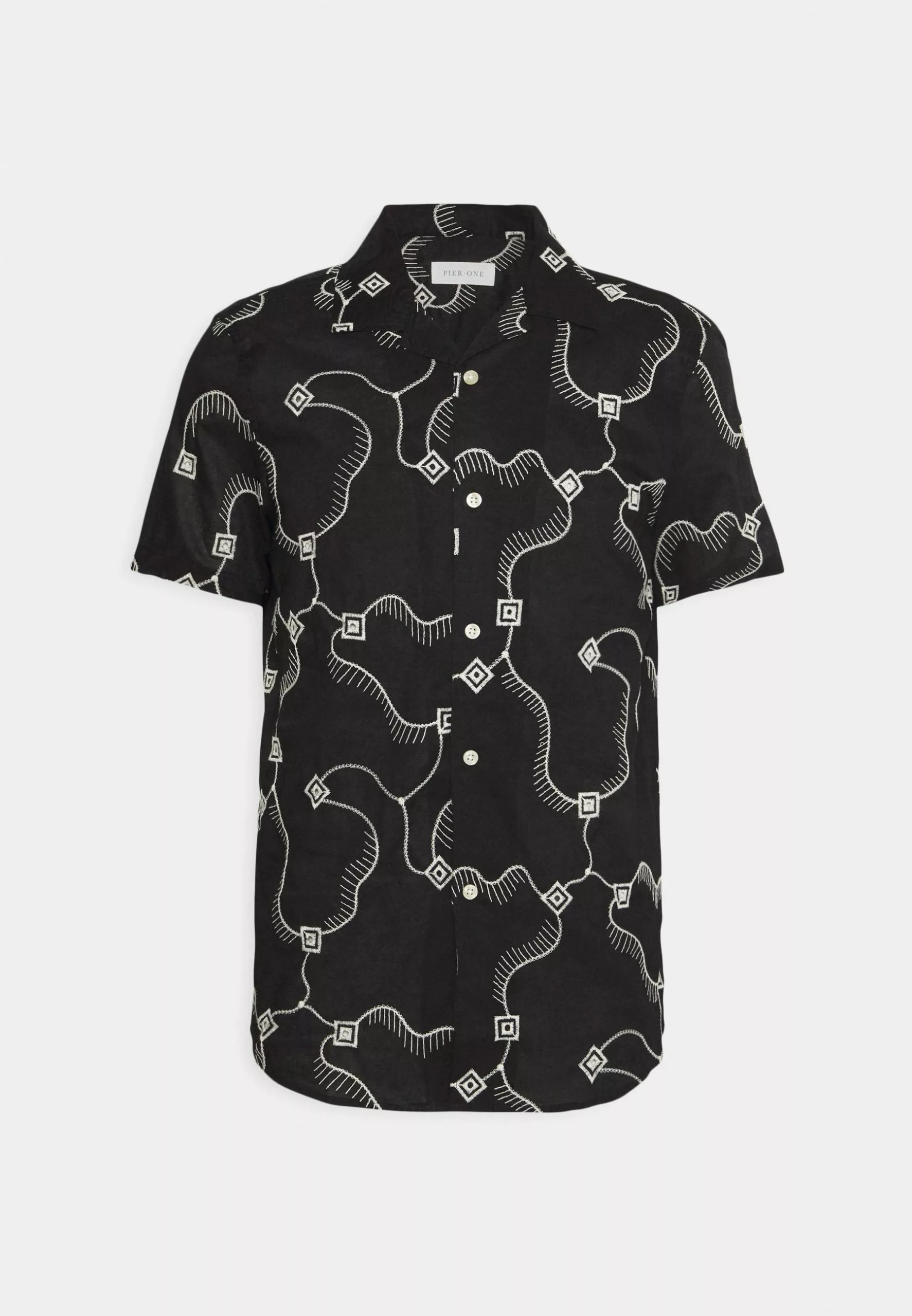 Pier One Skjorte - Black - Bilde 5