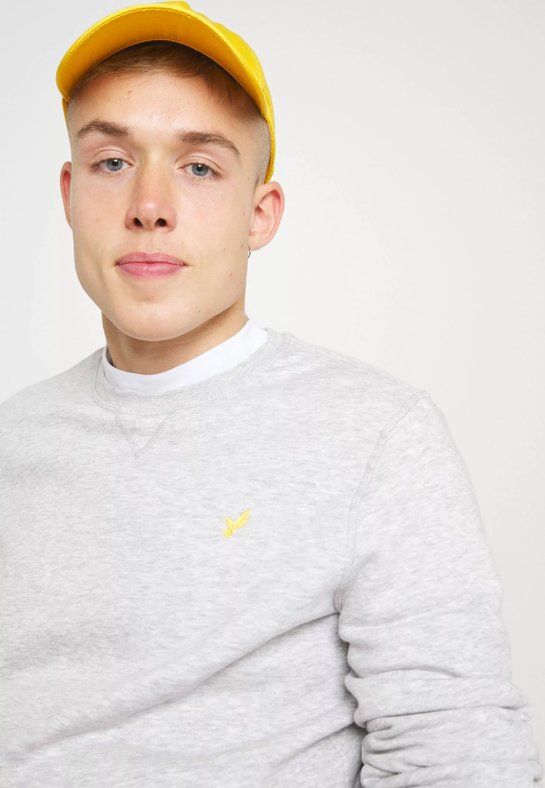 Pier One Sweatshirt - Mottled Light Grey - Bilde 6