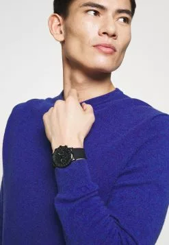 Pier One Klokke - Black