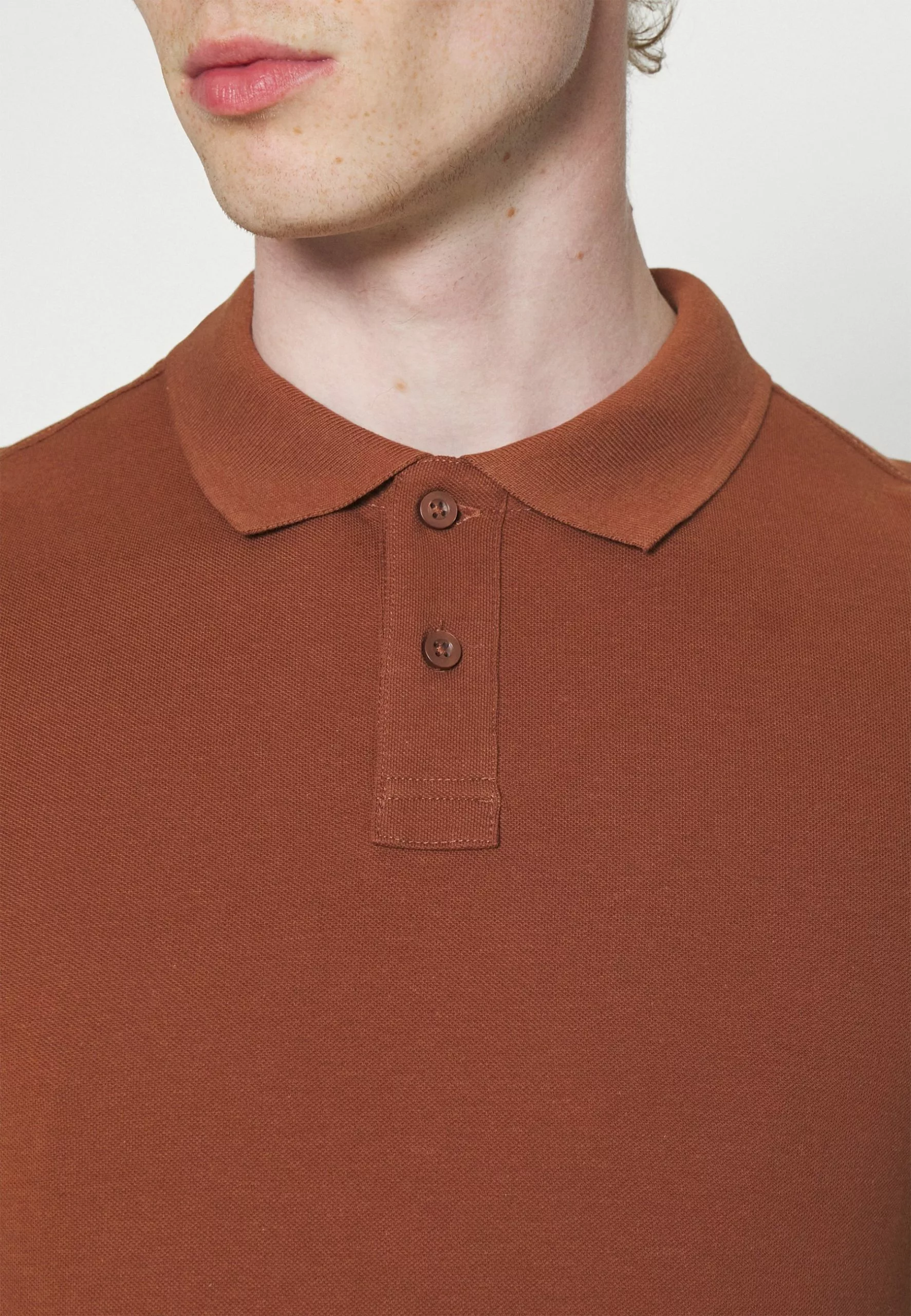 Pier One 3 Pack - Poloskjorter - Dark Blue/Brown/Beige - Bilde 8