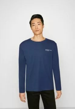 Pier One Topper Langermet - Dark Blue