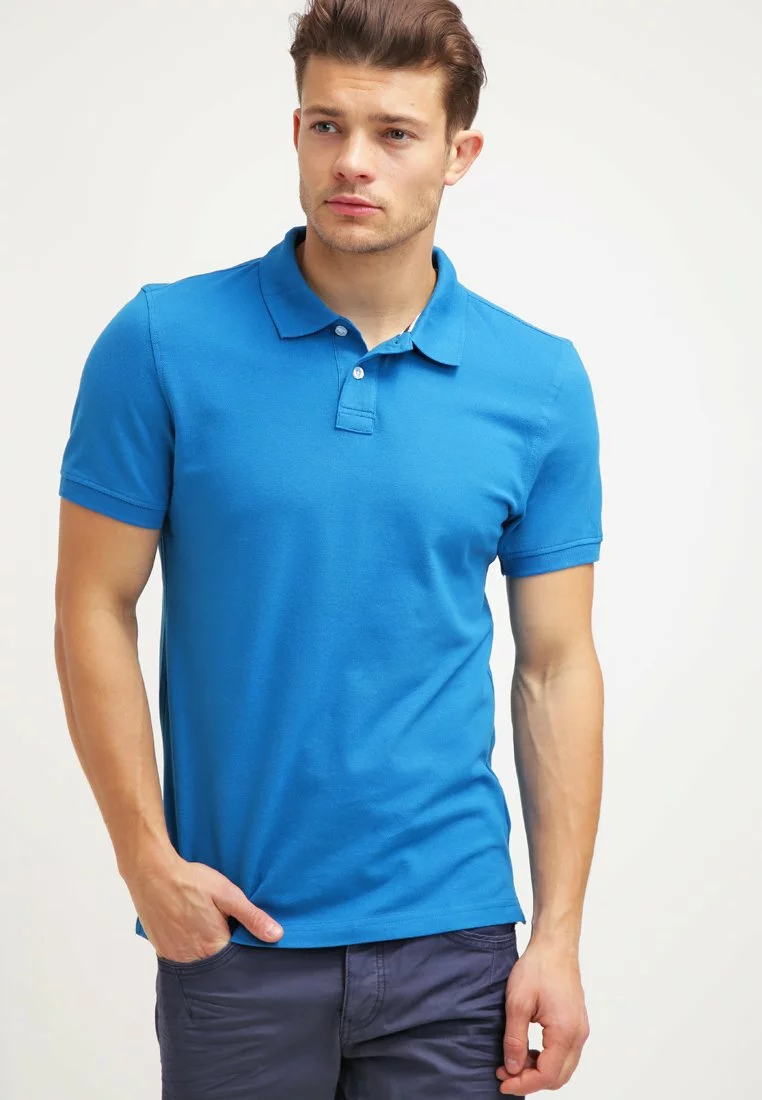 Pier One Basic - Poloskjorter - Blue