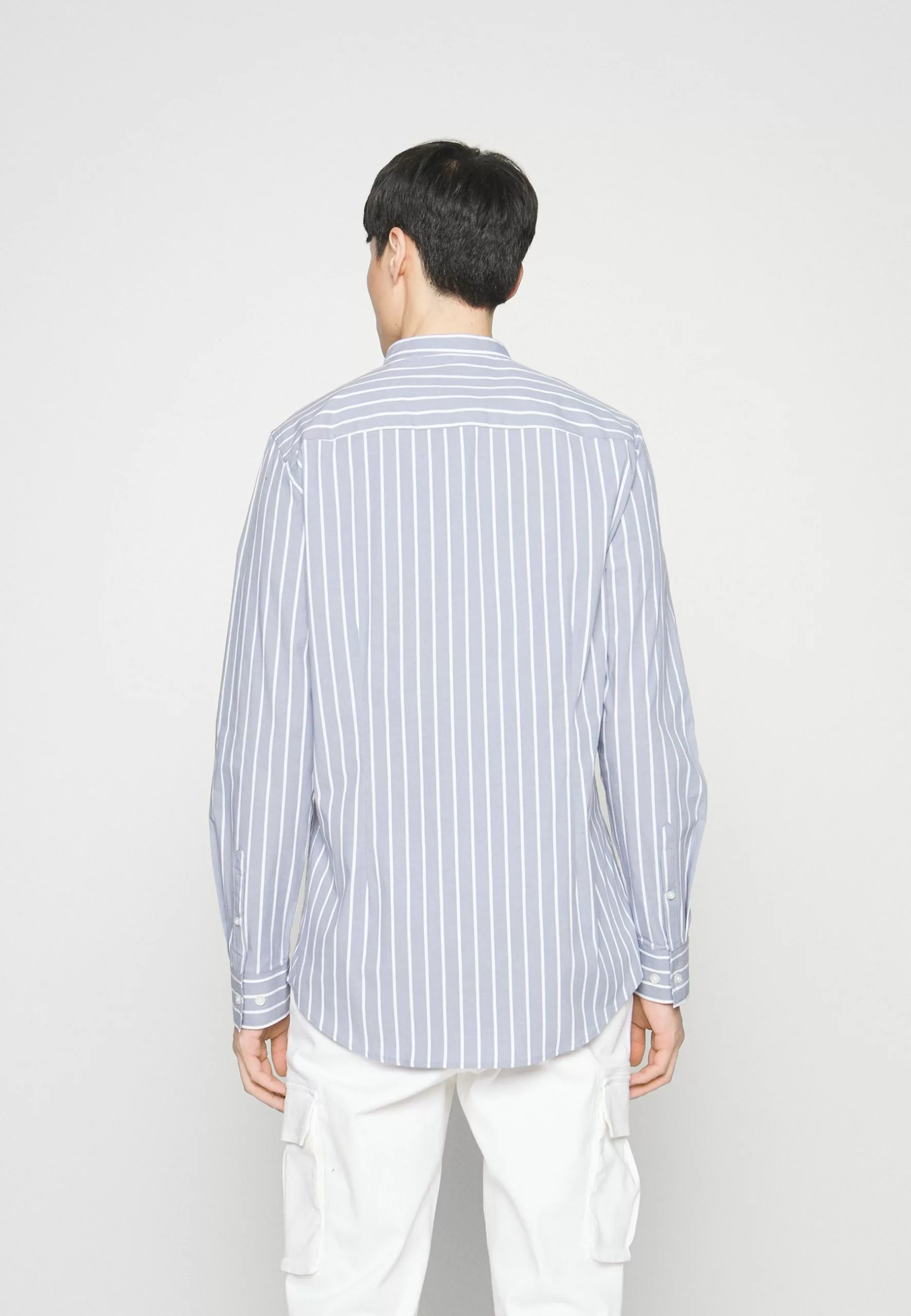 Pier One Muscle Fit Stand- Skjorte - Blue - Bilde 3