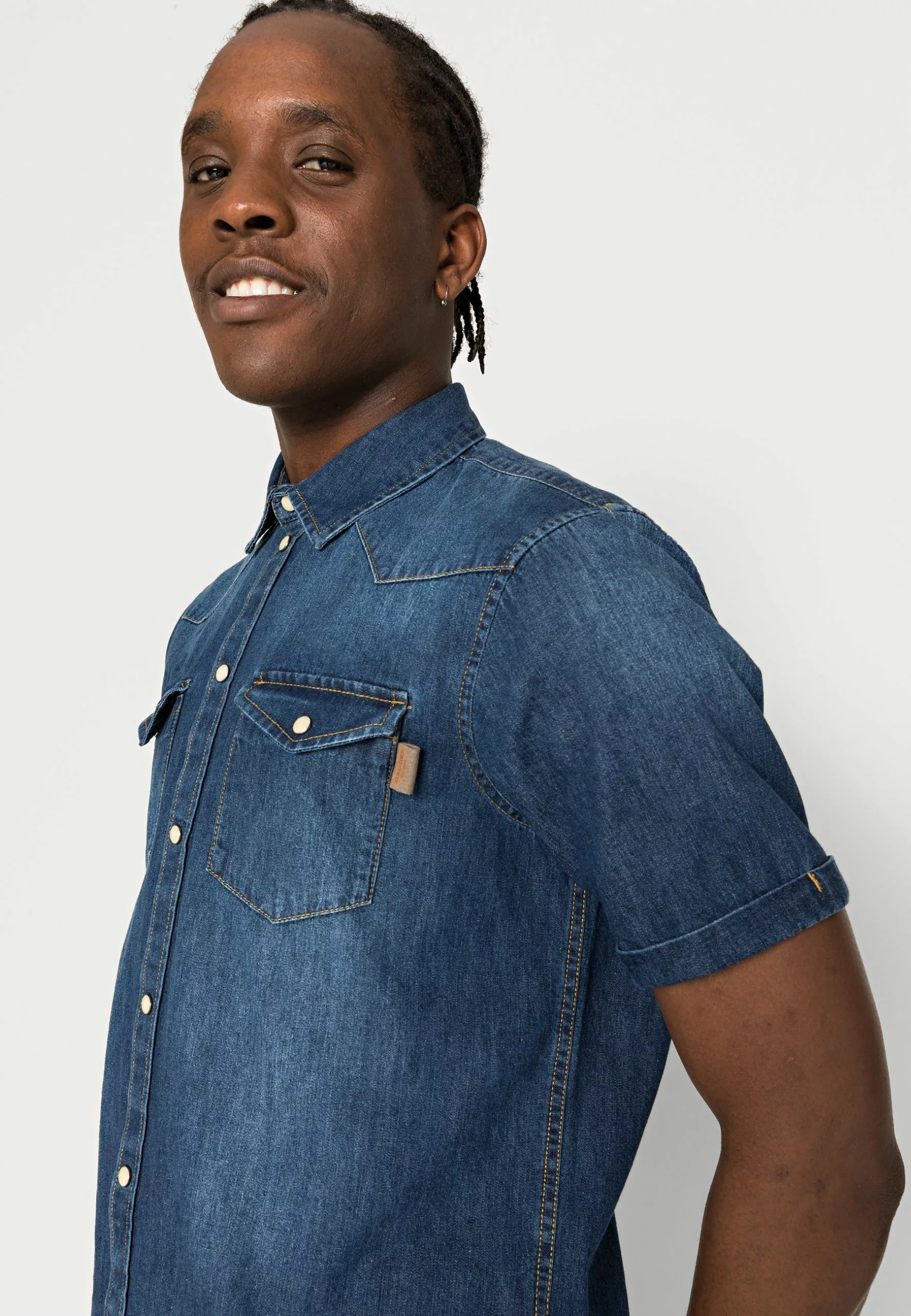 Pier One Skjorte - Dark Blue - Bilde 5