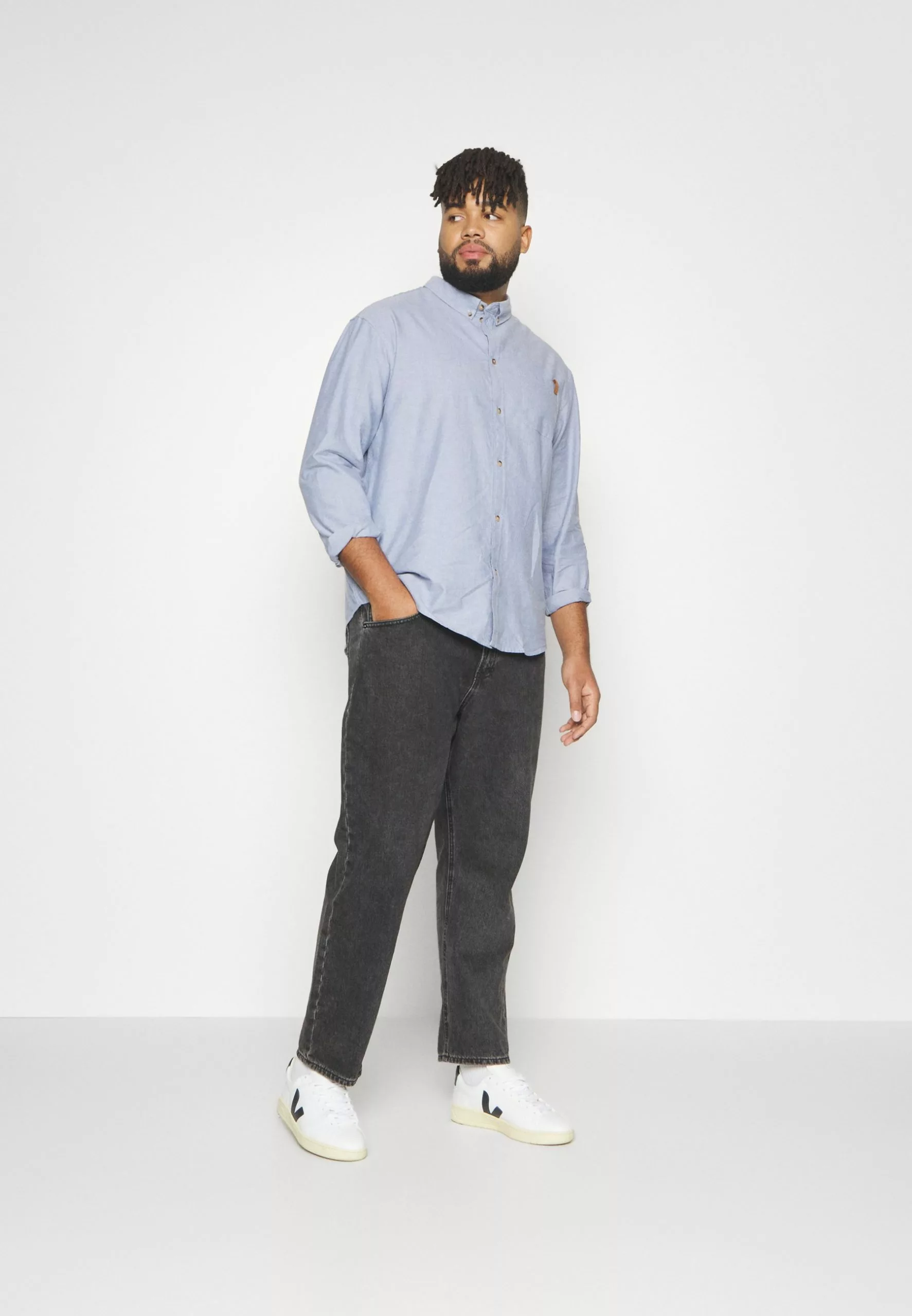 Pier One Oxford - Skjorte - Light Blue - Bilde 2