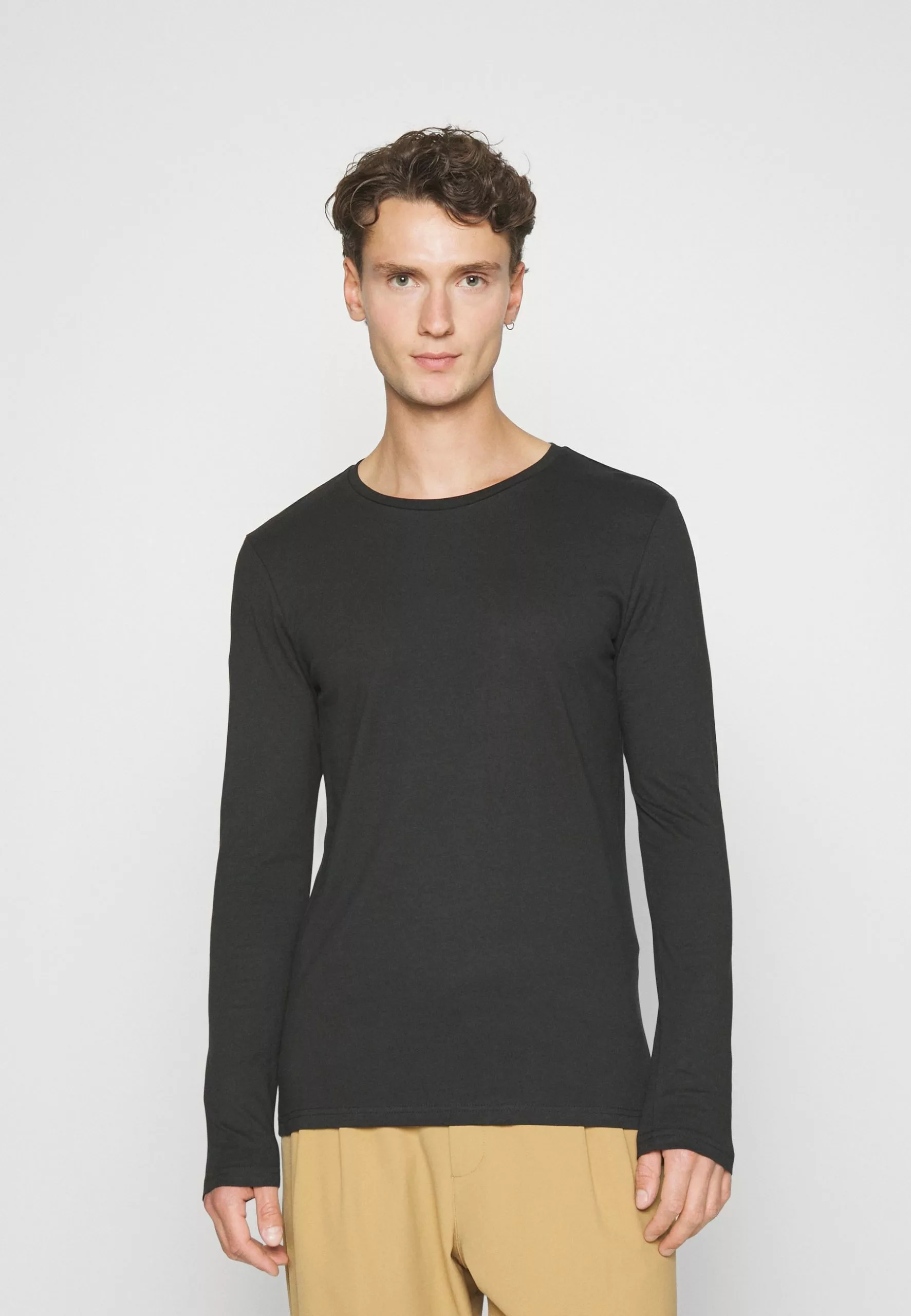 Pier One 2 Pack - Topper Langermet - Black/Mottled Dark Grey - Bilde 4