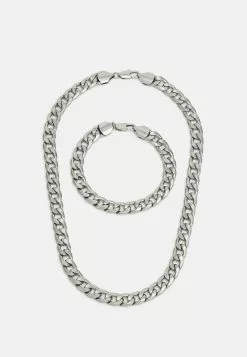 Pier One 2Pack Set - Smykke - Silver-Coloured
