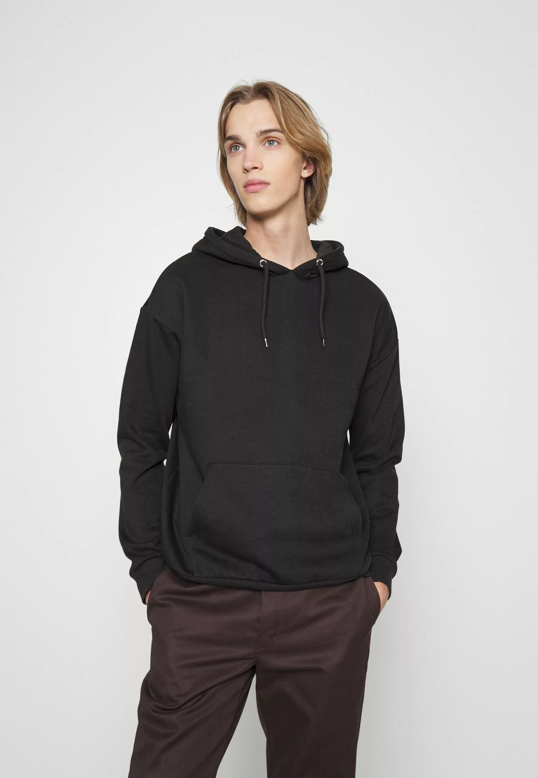 Pier One 2 Pack - Hoodie - Black/ Beige - Bilde 4