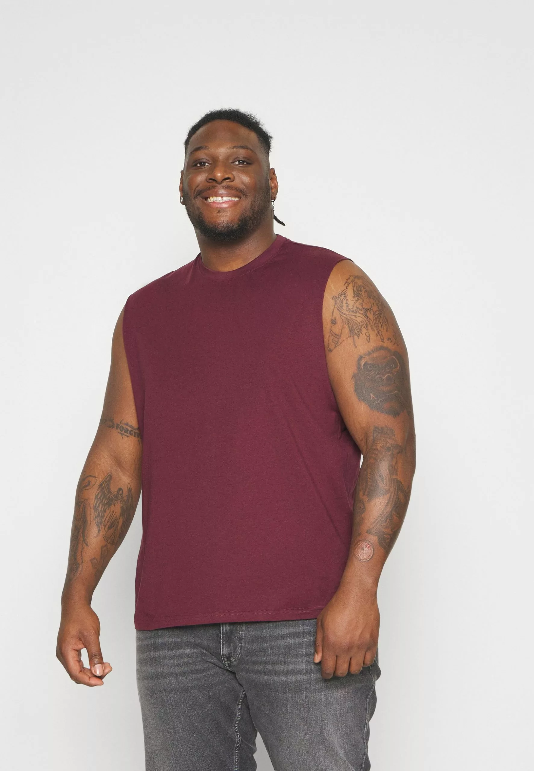 Pier One 2 Pack- Topper - Black/Bordeaux - Bilde 2