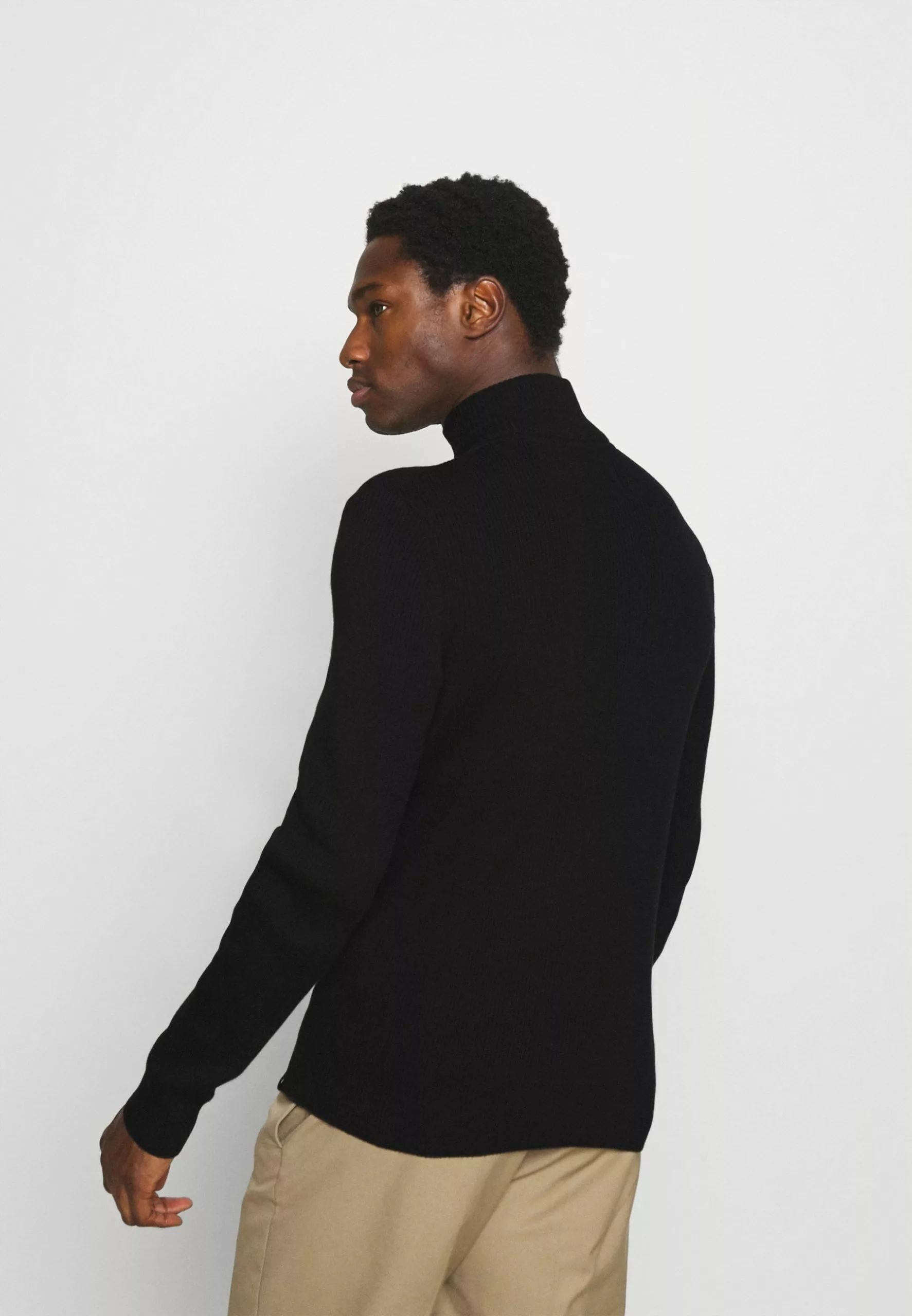 Pier One Strikkegenser - Black - Bilde 3