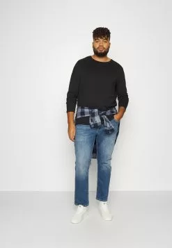 Pier One 2 Pack - Topper Langermet - Blue/Black