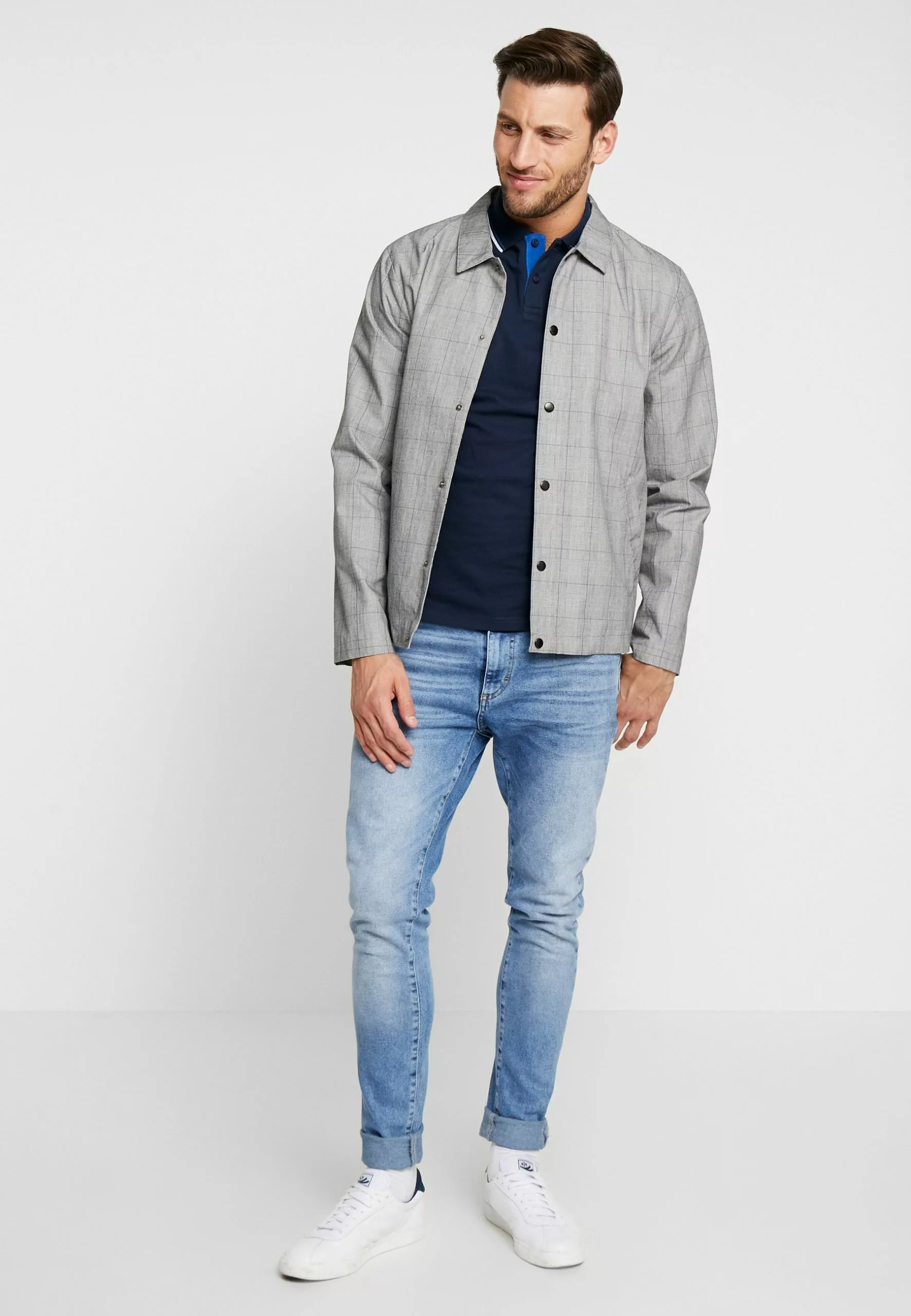 Pier One Poloskjorter - Dark Blue - Bilde 2