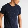 Pier One T-Shirts Med Print - Navy