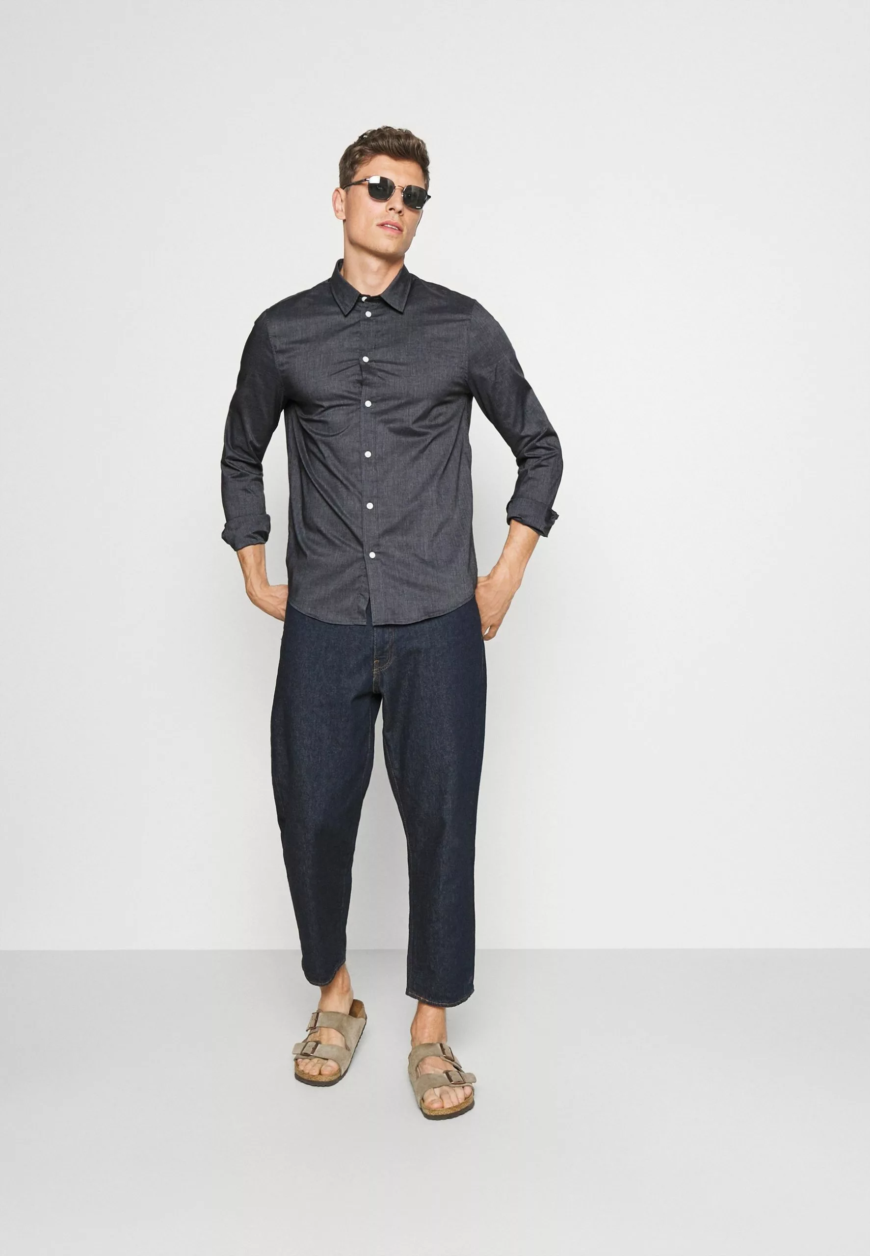 Pier One Skjorte -Blue Grey - Bilde 2