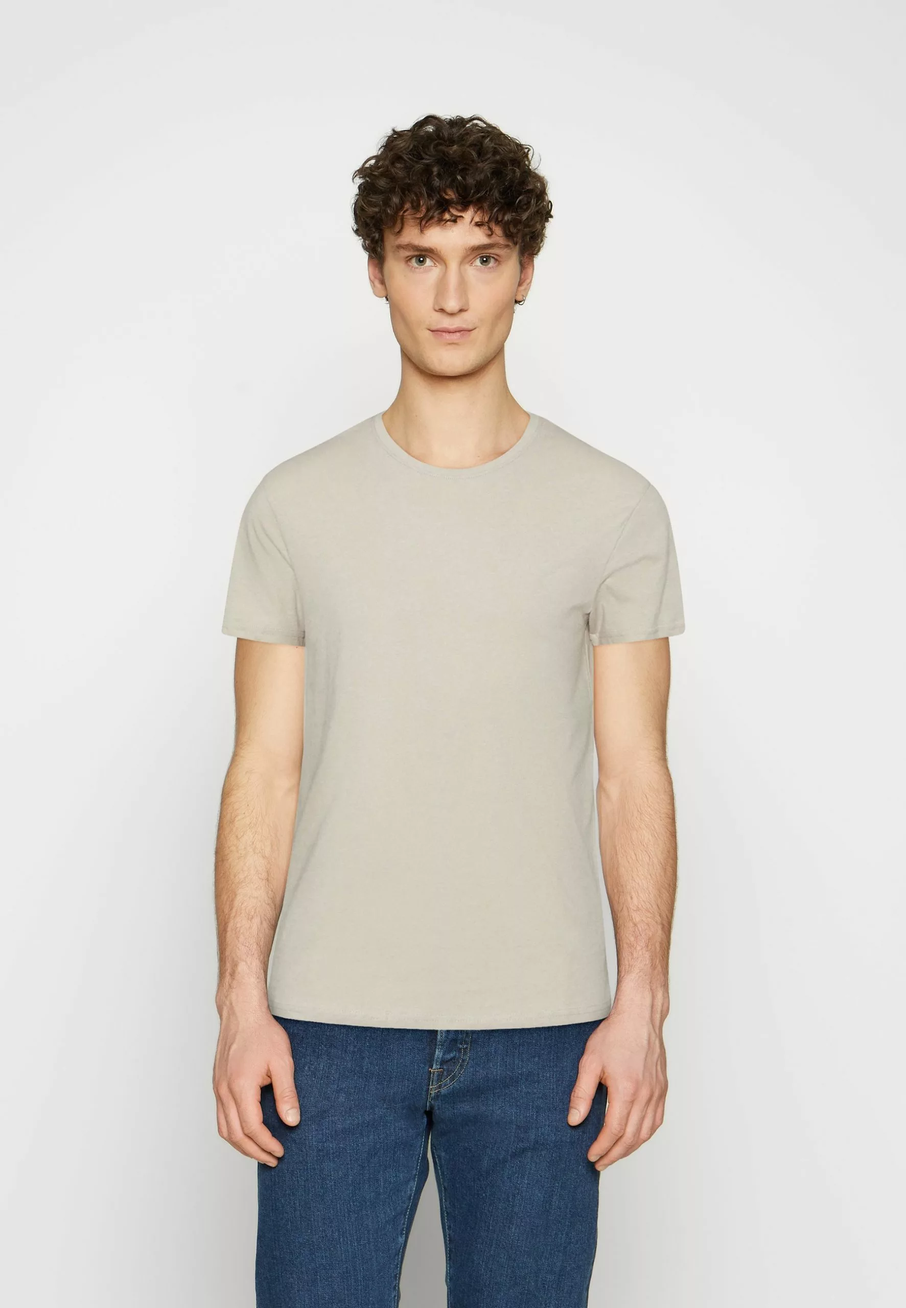 Pier One 3 Pack - T-Shirts - Brown/Beige/Light Blue - Bilde 2