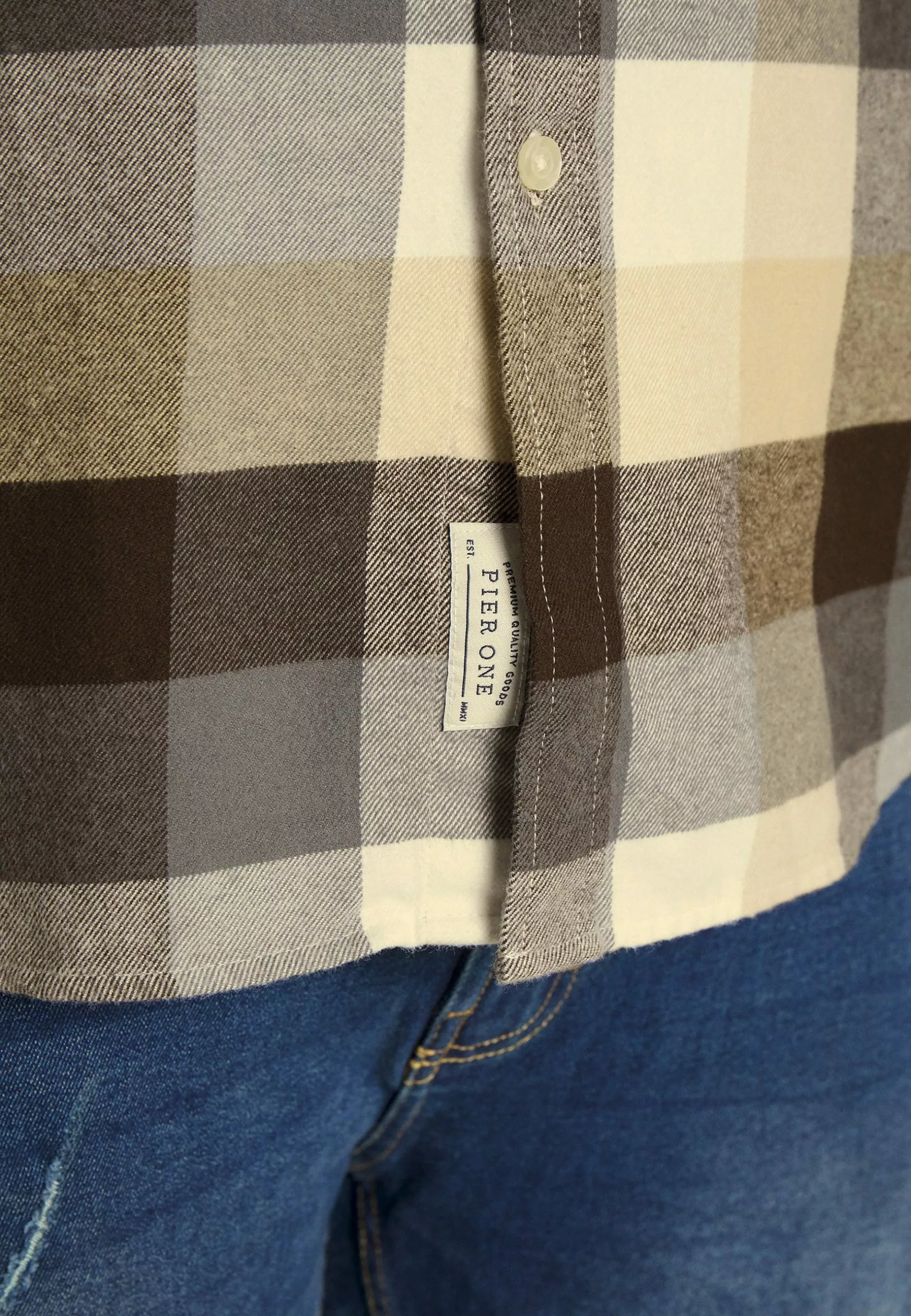 Pier One Skjorte - Beige - Bilde 5