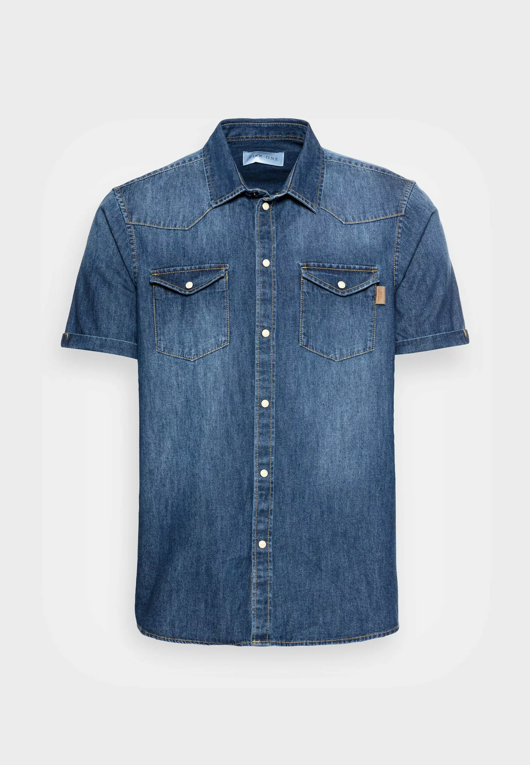 Pier One Skjorte - Dark Blue - Bilde 4