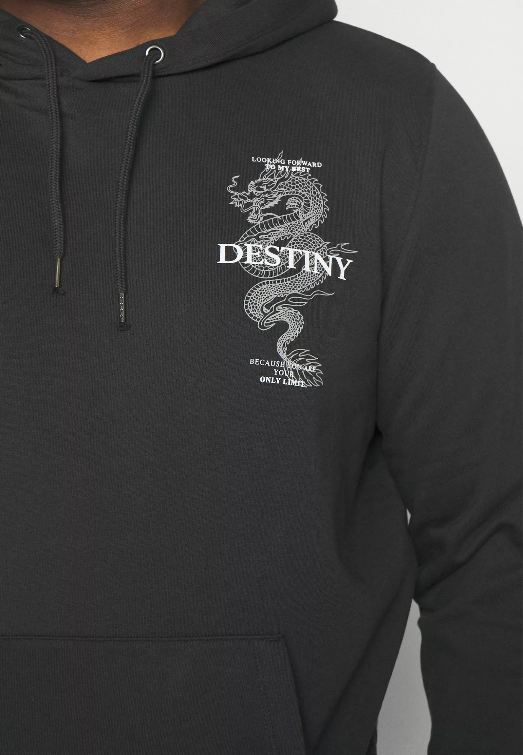 Pier One Sweatshirt - Black - Bilde 5