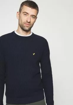 Pier One Strikkegenser - Dark Blue