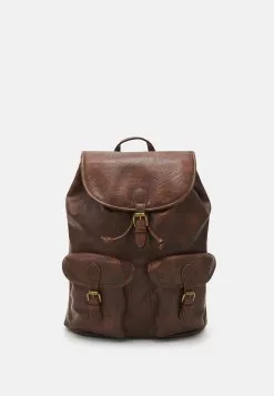 Pier One Unisex - Ryggsekk - Dark Brown