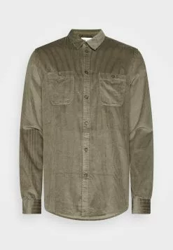 Pier One Corduroy Overshirt - Skjorte - Khaki