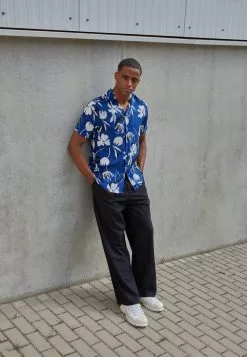 Pier One Skjorte - Dark Blue