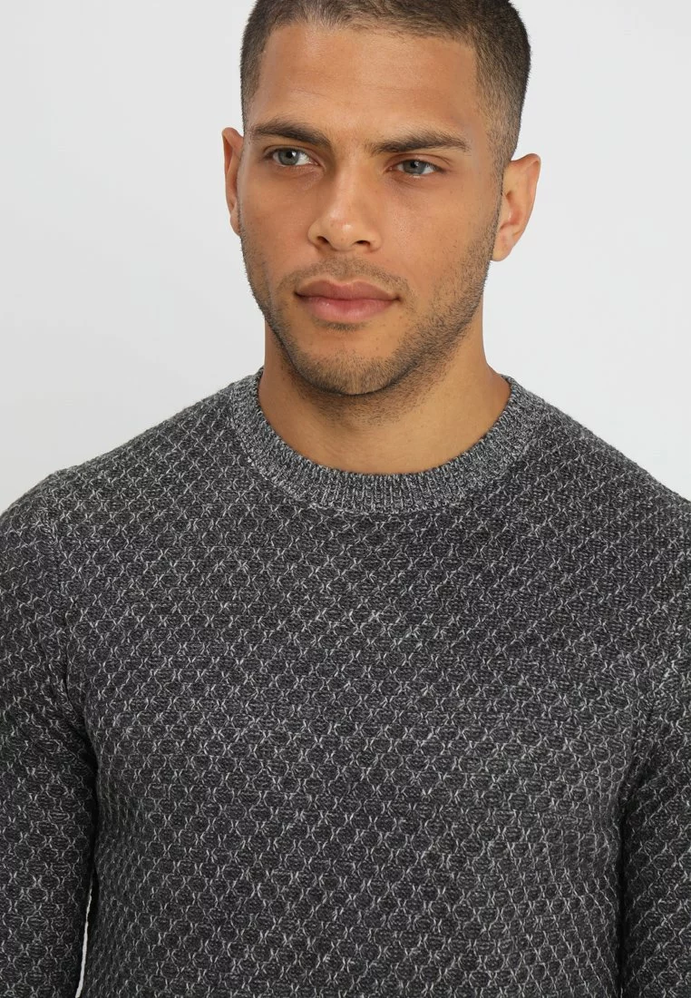 Pier One Strikkegenser - Mottled Grey - Bilde 4