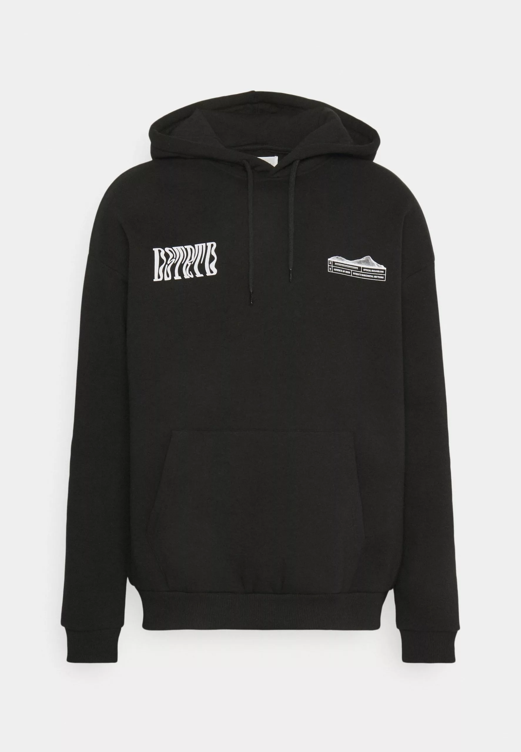 Pier One Wood Hoodie - Hoodie - Black - Bilde 5